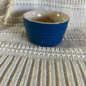 Le Creuset Cobalt Blue Stoneware Remekin